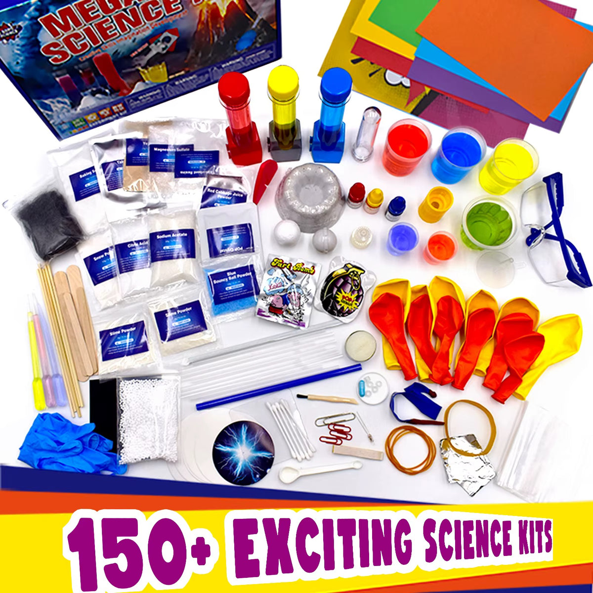Mega kit de ciencia +150 experimentos