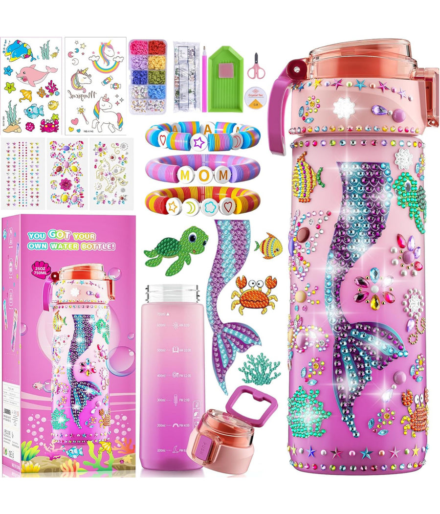 DIY Water Bottle - Mermaid