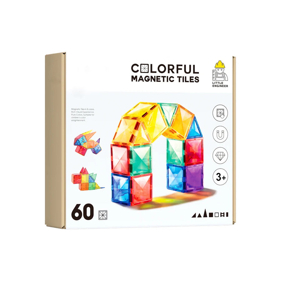 Magnetic Tiles - 60PCS