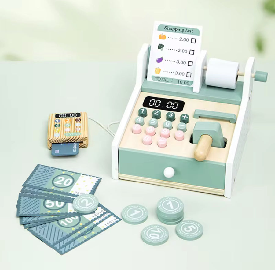 Cash Register Light Blue
