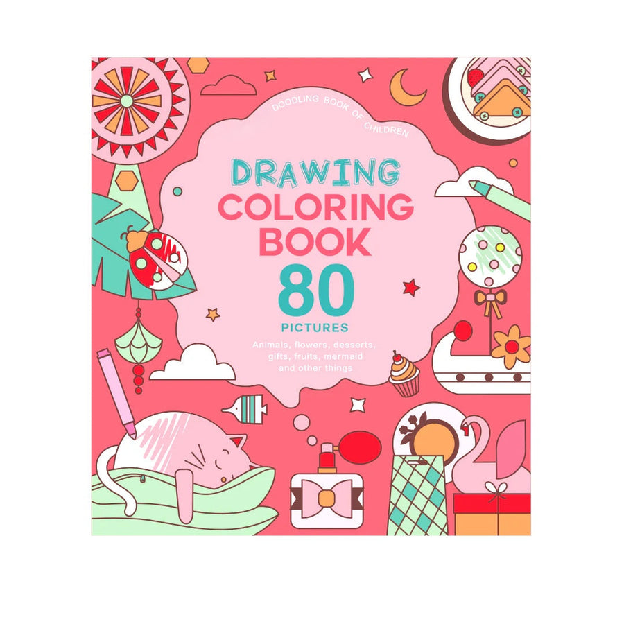 Drawing Coloring Book - Girl