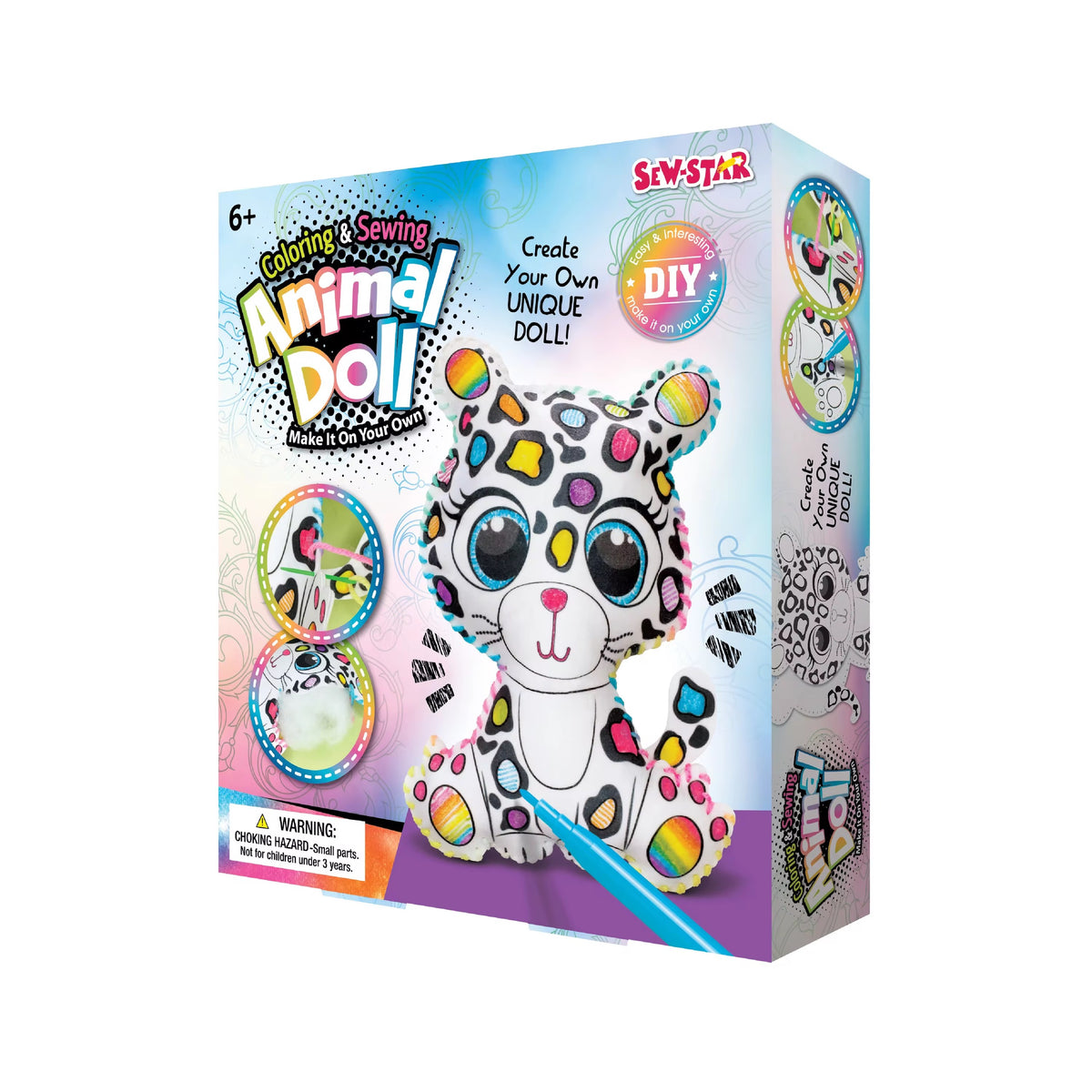 Kit para coser - Leopardo