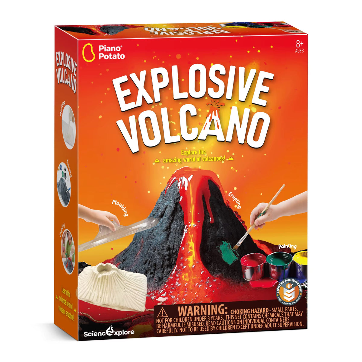 Kit de ciencia Volcán