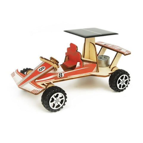 DIY 3D Wooden Cars - Solar Racing Car