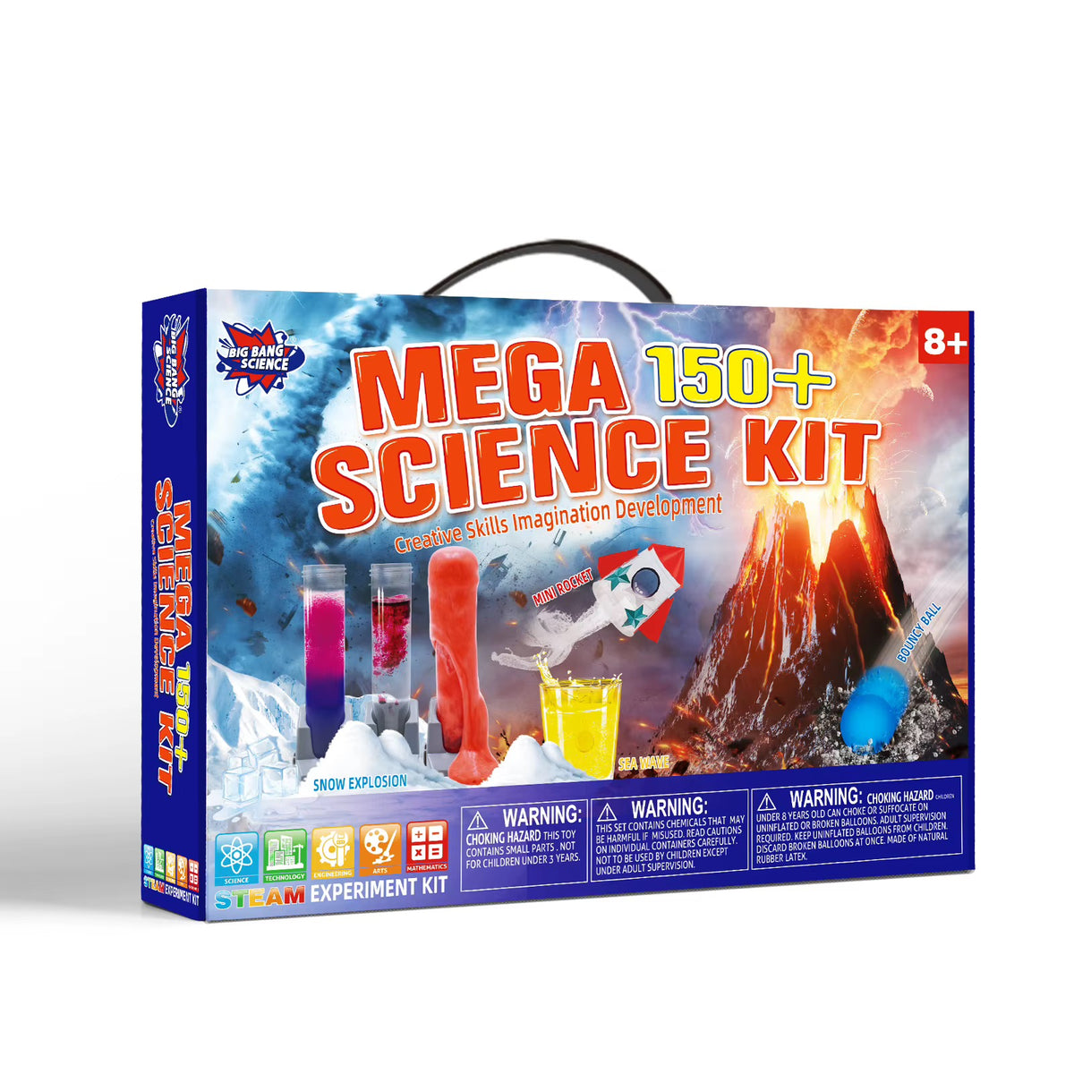 Mega kit de ciencia +150 experimentos