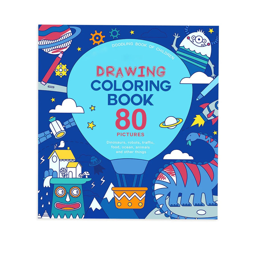 Drawing Coloring Book - Boy