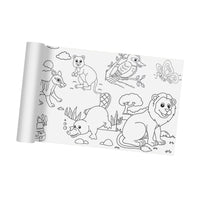 Giant Coloring Poster Kit - Animal World