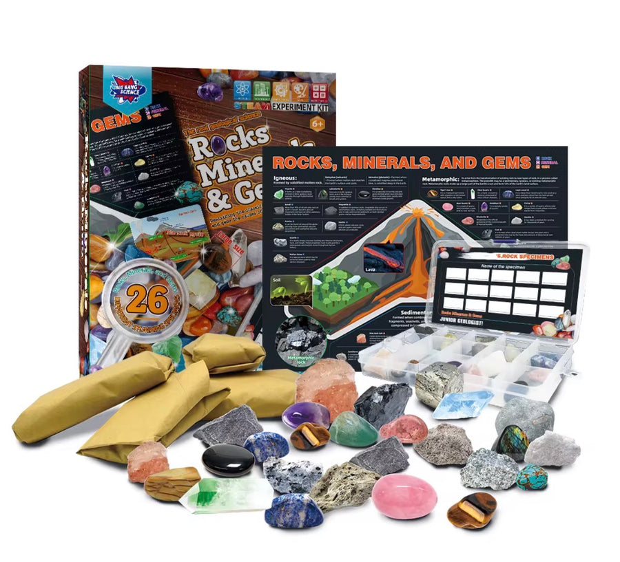 Rocks, Minerals and Gems