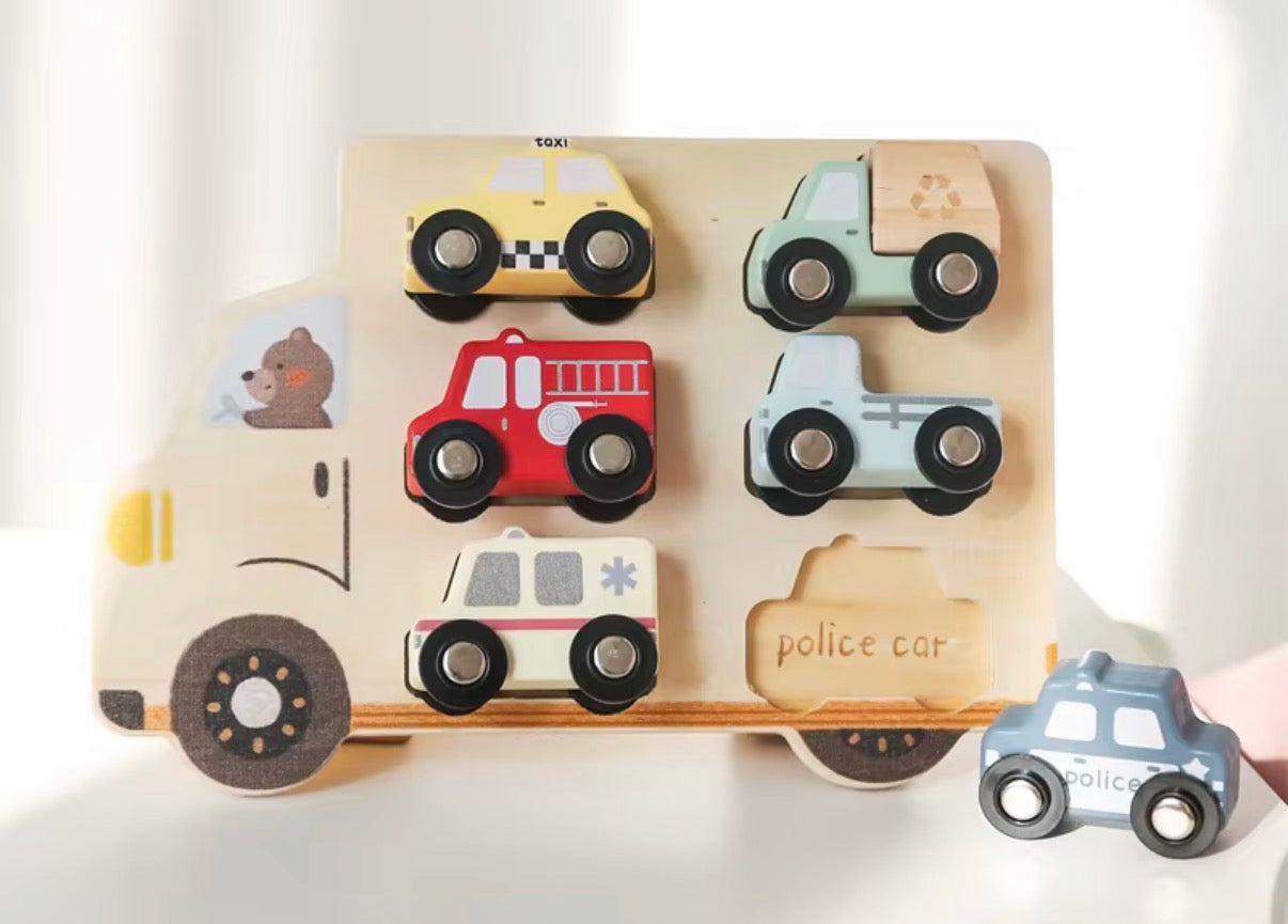 Transportation Puzzle and Board