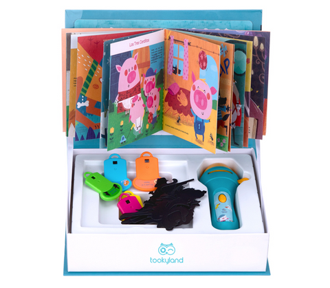 Book of Fairy Tale with Lantern