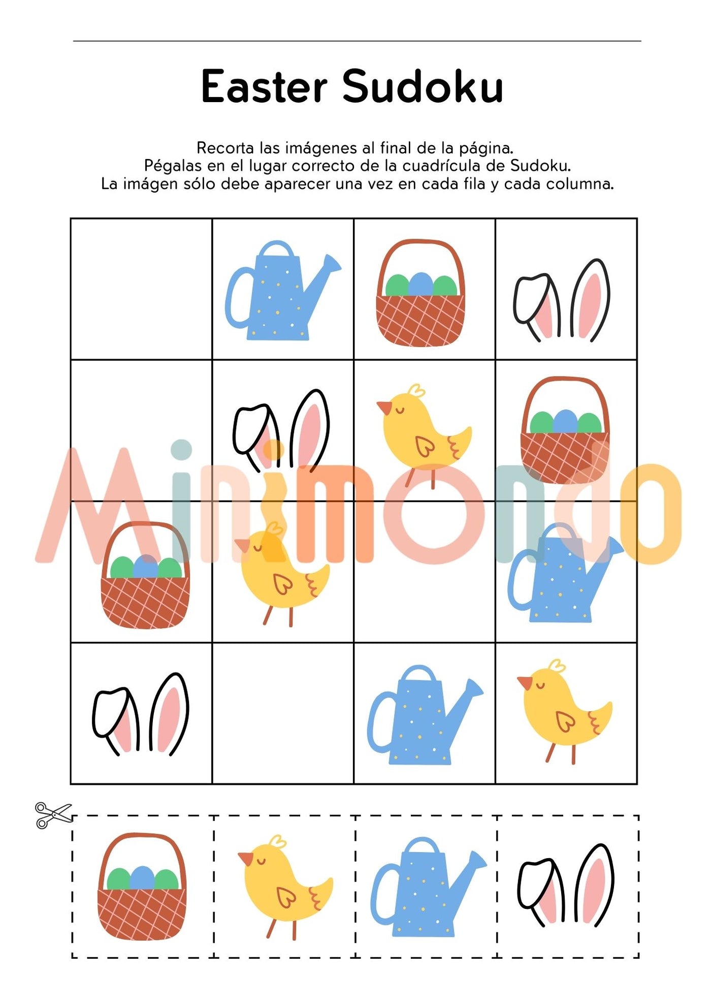 Imprimible Easter