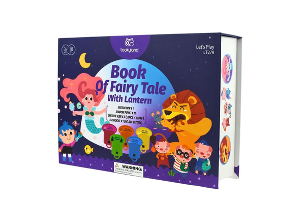 Book of Fairy Tale with Lantern
