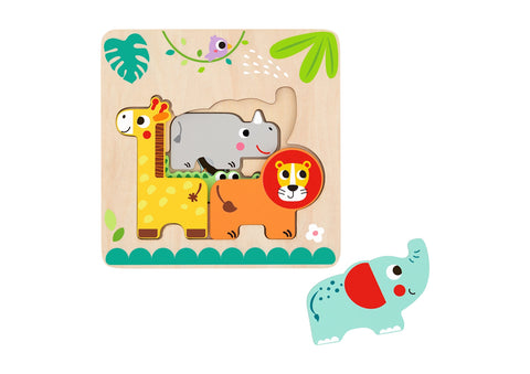 Multi-layered Animal Puzzle