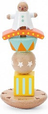 Stacking balancing clown